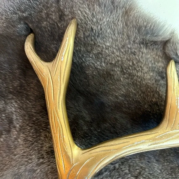 BRASS ANTLER DECOR - Picture 6 of 6
